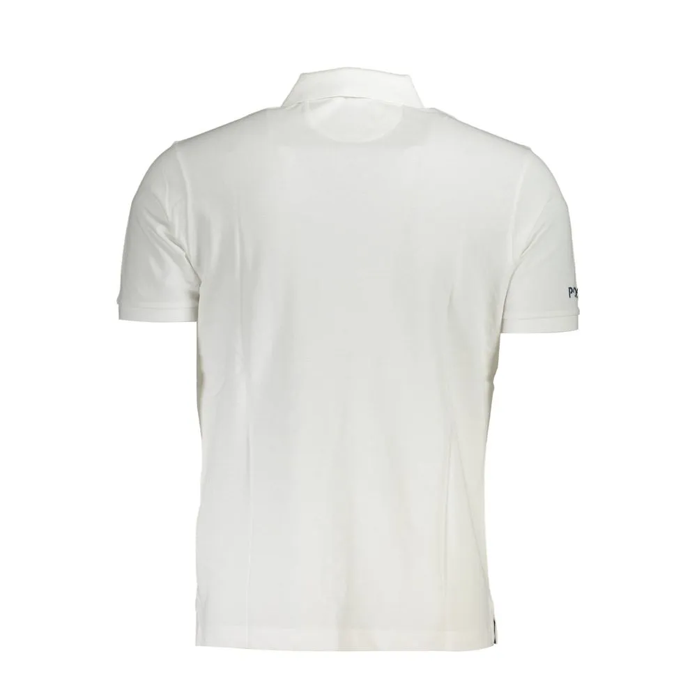 White Cotton Men Polo Shirt sold by Louxly product image thumbnail 2