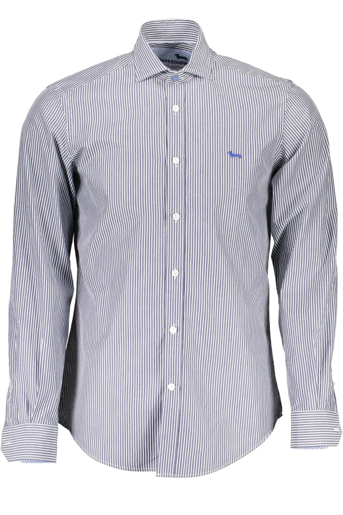 Blue Cotton Men Shirt sold by Louxly
