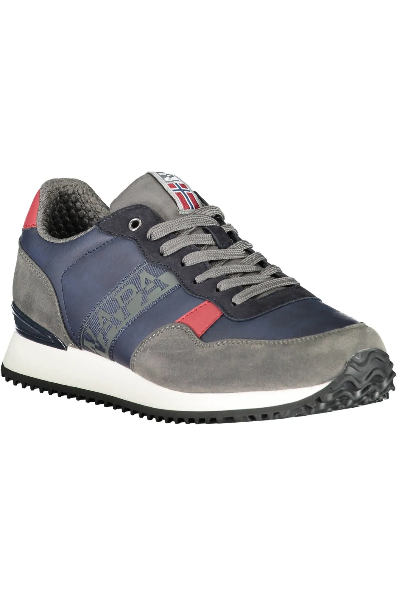 Chic Blue Lace-Up Sports Sneakers sold by Louxly product image thumbnail 2