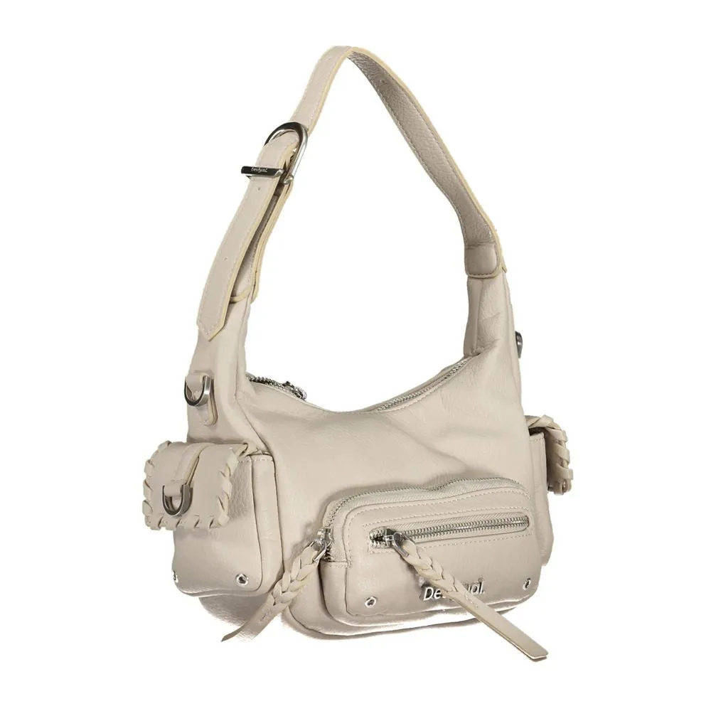 White Polyethylene Handbag sold by Louxly product image thumbnail 3