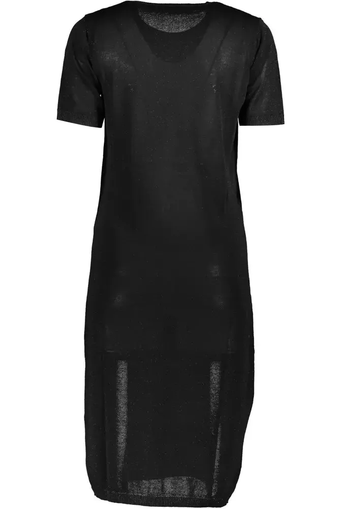 Black Viscose Women Dress sold by Louxly product image thumbnail 2