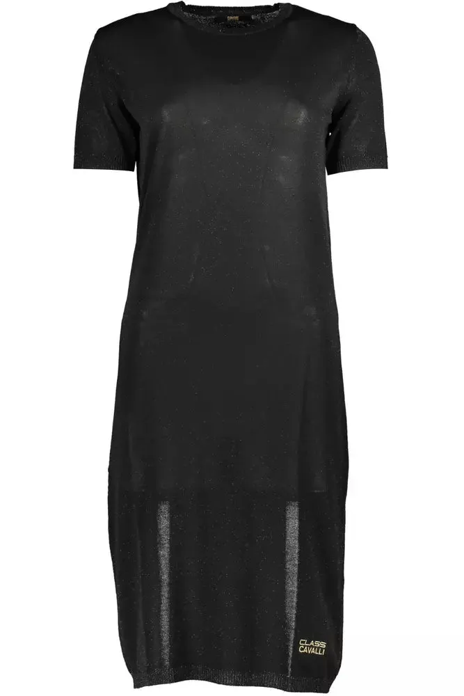 Black Viscose Women Dress sold by Louxly