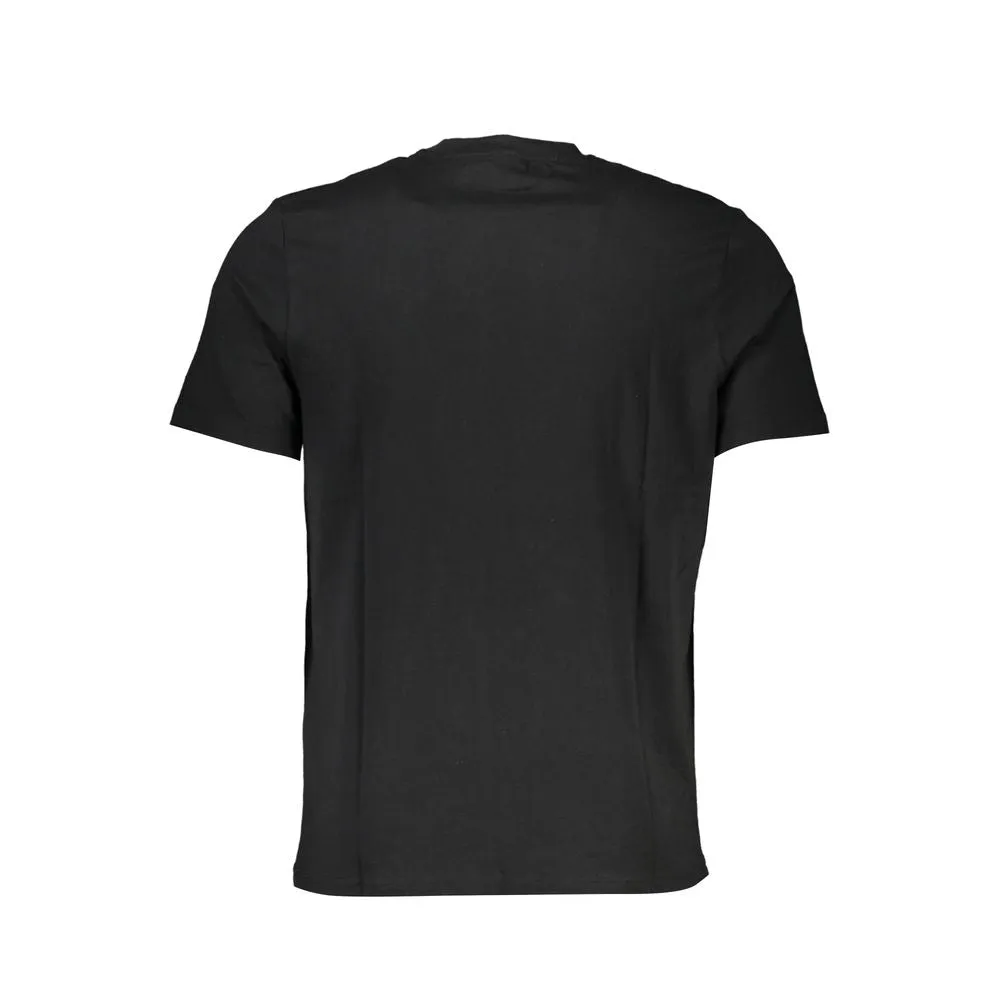 Black Cotton T-Shirt sold by Louxly product image thumbnail 2