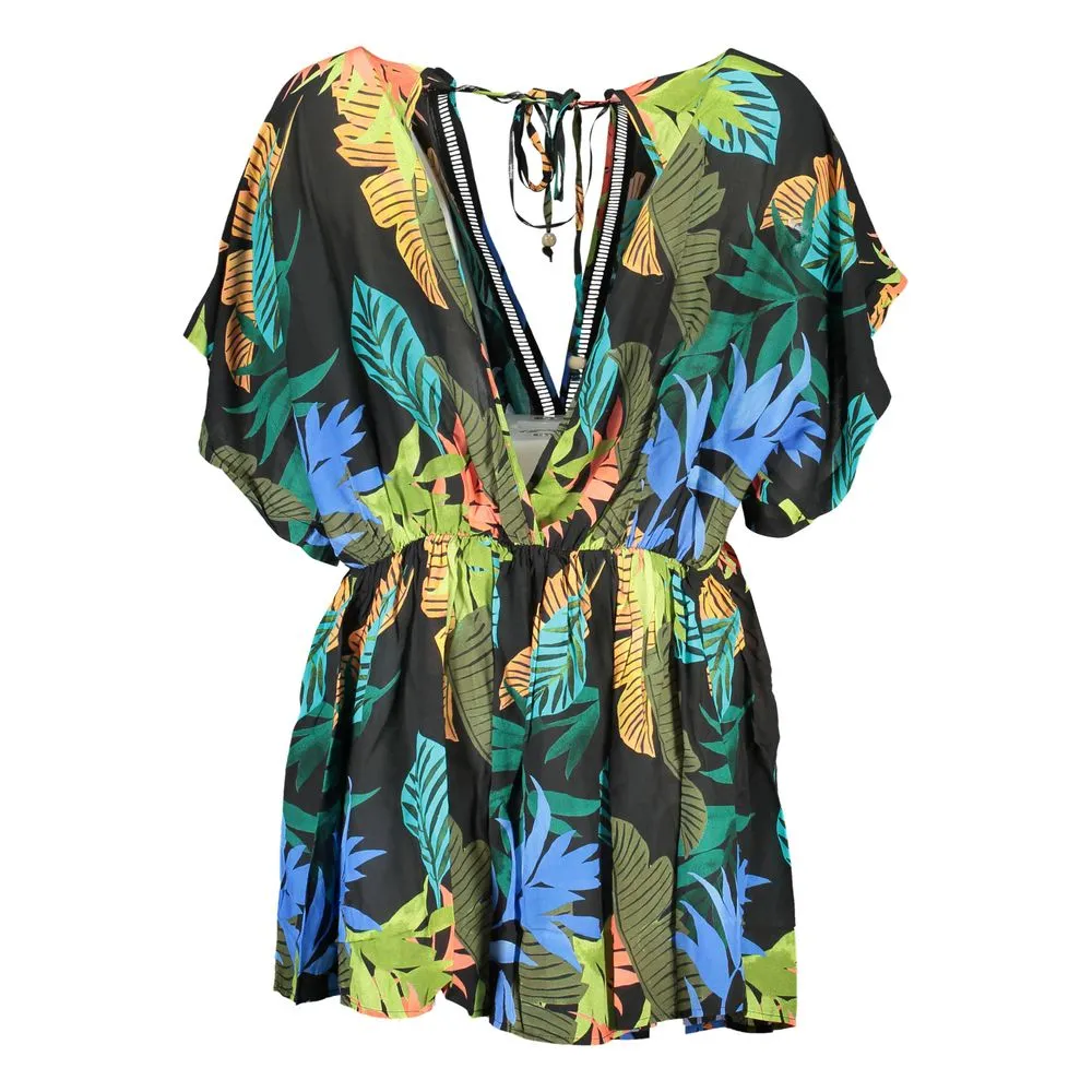 Black Viscose Dress sold by Louxly product image thumbnail 2