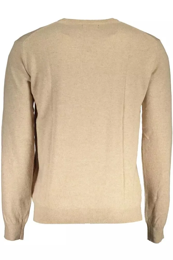Beige Wool Men Sweater sold by Louxly product image thumbnail 2