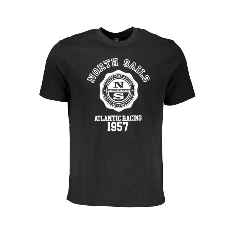 Black Cotton T-Shirt sold by Louxly