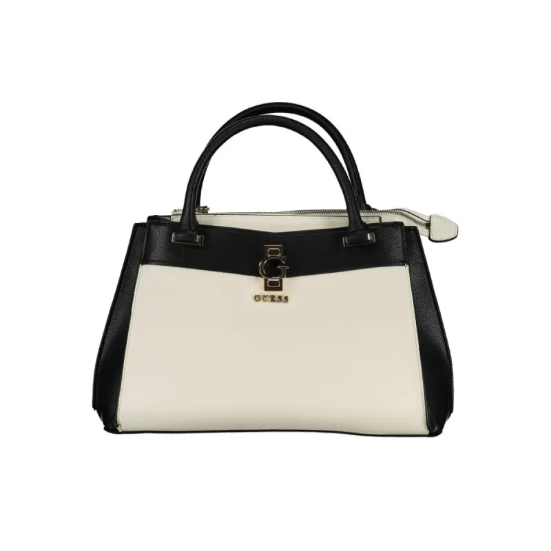 White Polyethylene Handbag sold by Louxly