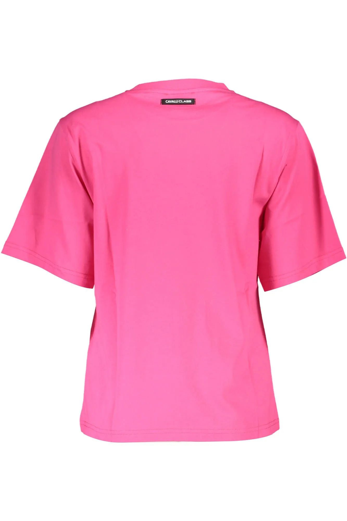 Elegant Pink Printed Tee with Chic Appeal sold by Louxly product image thumbnail 2