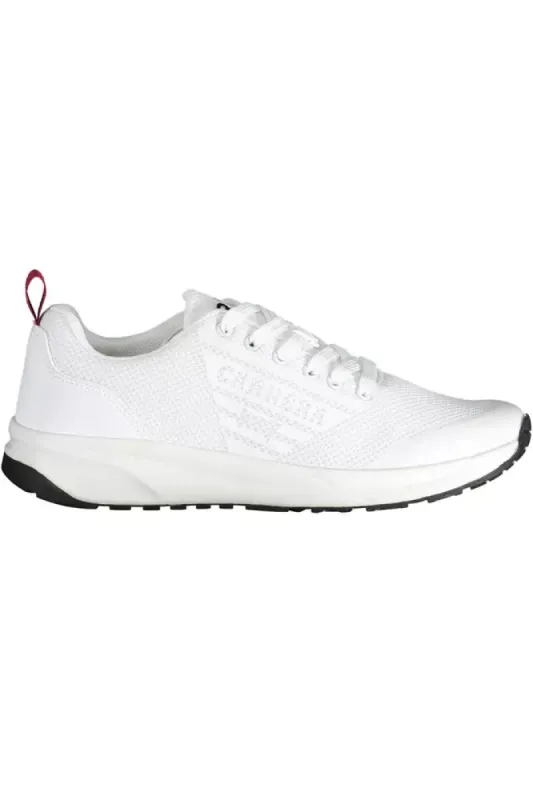 Sleek White Sports Sneakers with Contrast Accents sold by Louxly