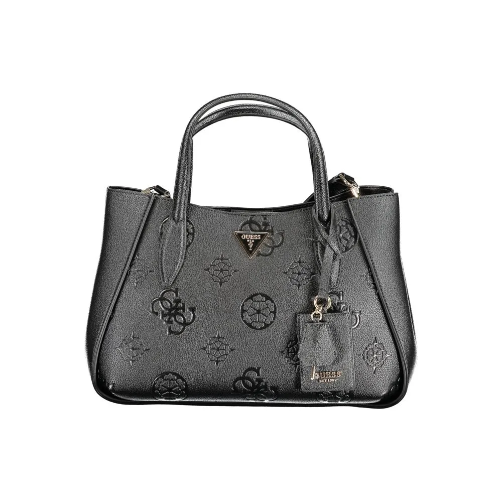 Black Polyethylene Handbag sold by Louxly