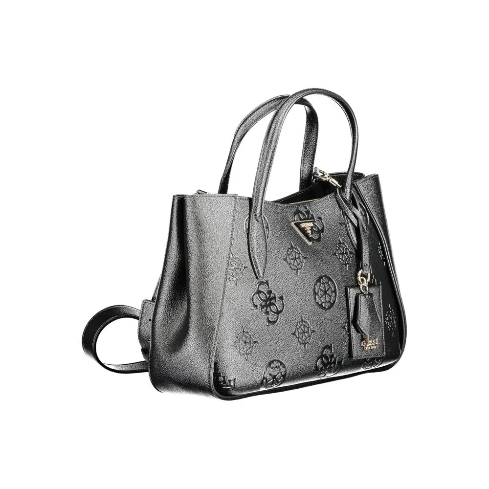 Black Polyethylene Handbag sold by Louxly product image thumbnail 3