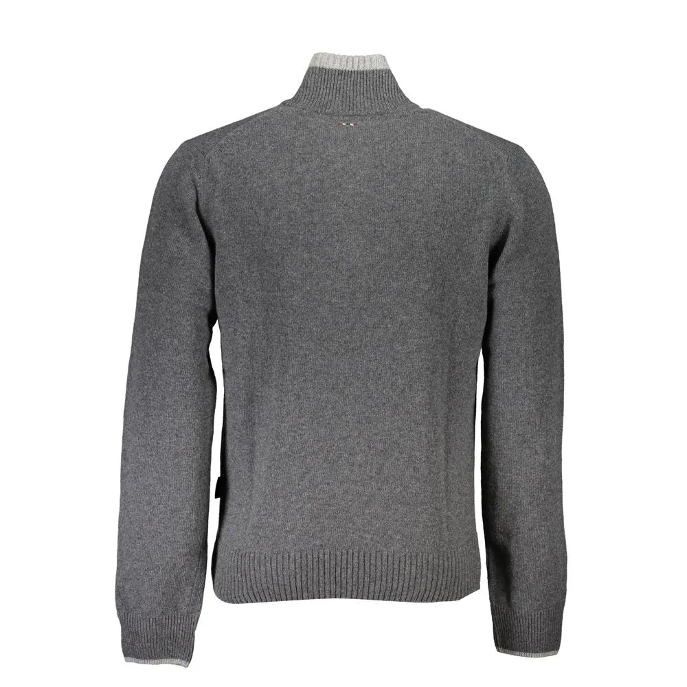 Gray Fabric Men Sweater sold by Louxly product image thumbnail 2