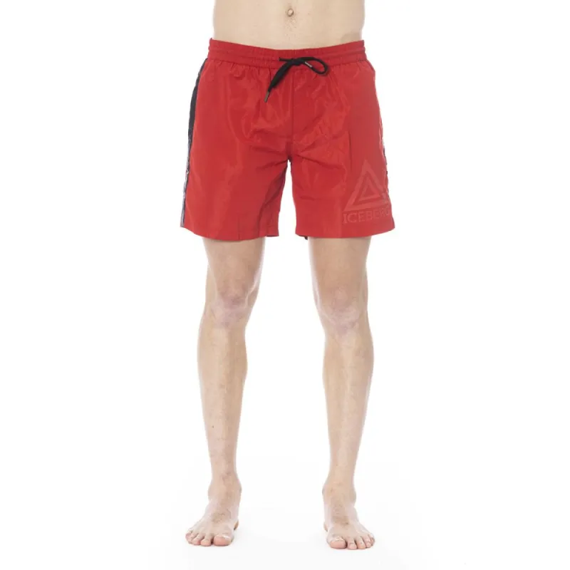 Red Polyester Swimwear sold by Louxly