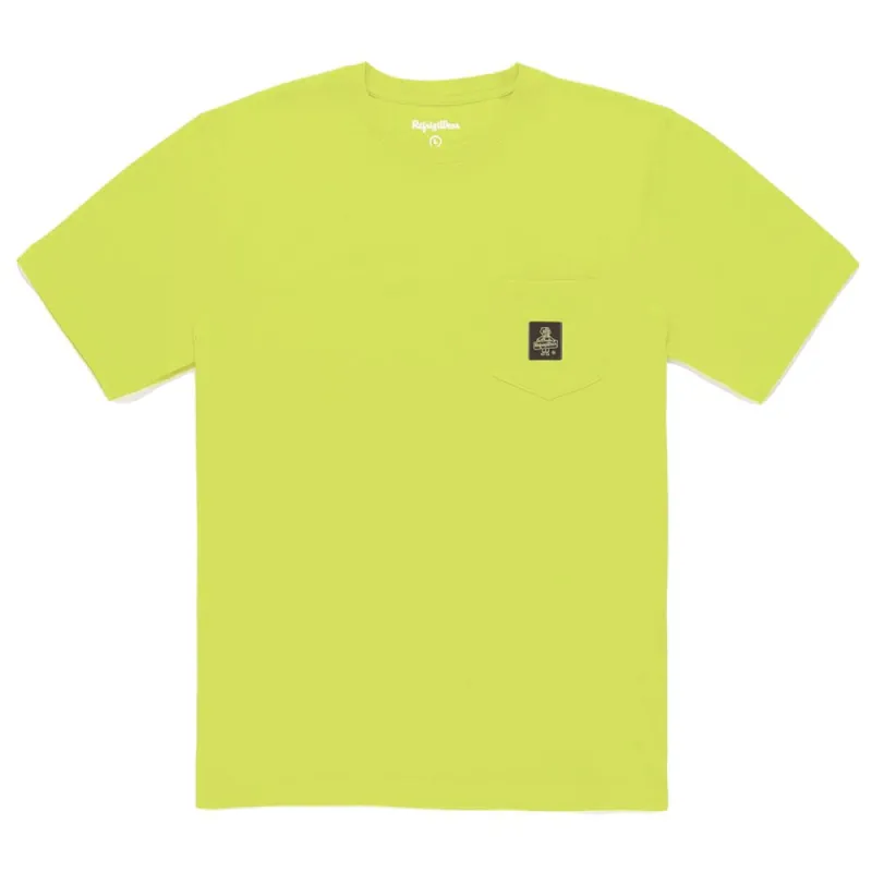 Sunny Cotton Tee with Chest Pocket Logo sold by Louxly