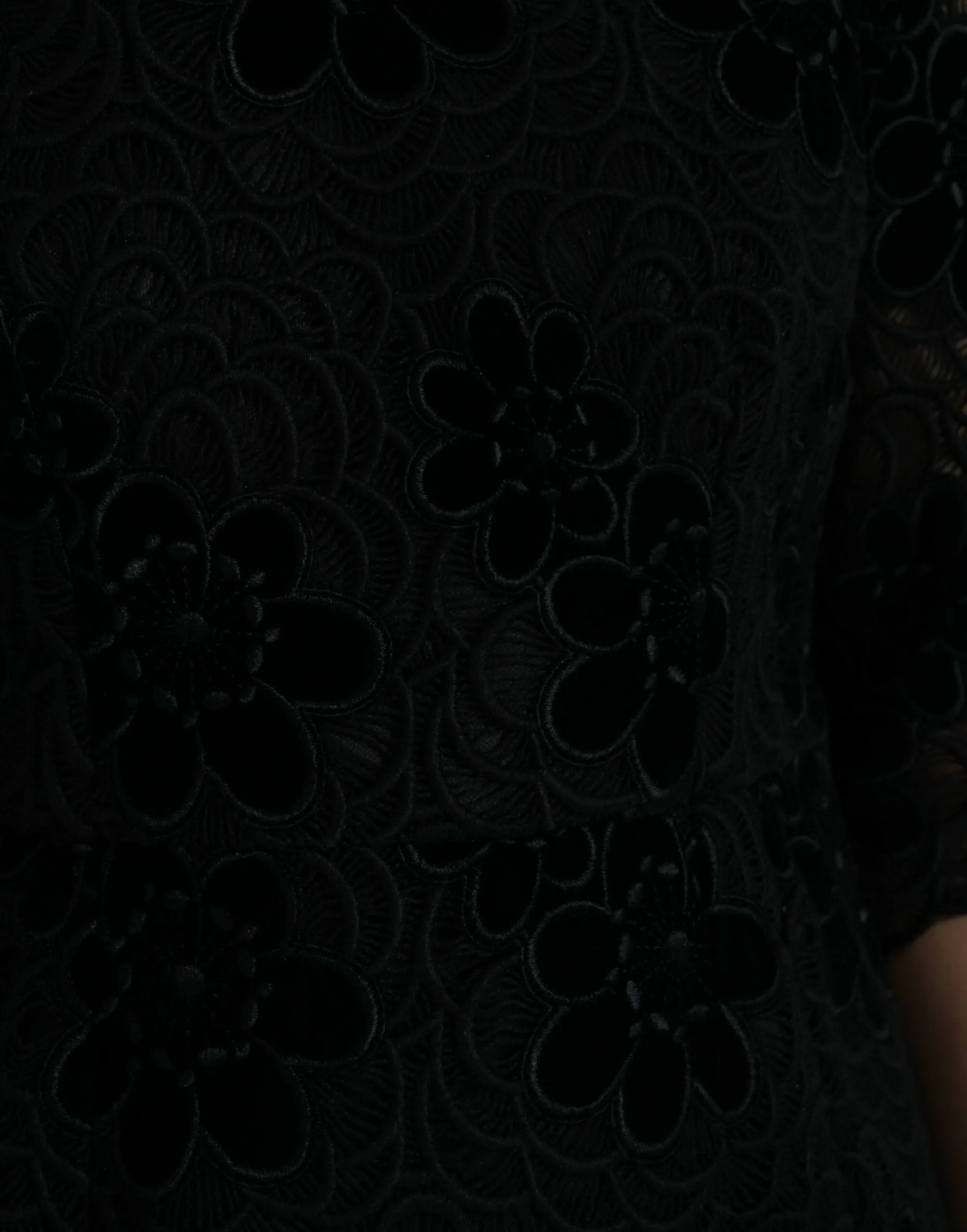 Elegant Floral Lace Sheath Dress sold by Louxly product image thumbnail 5