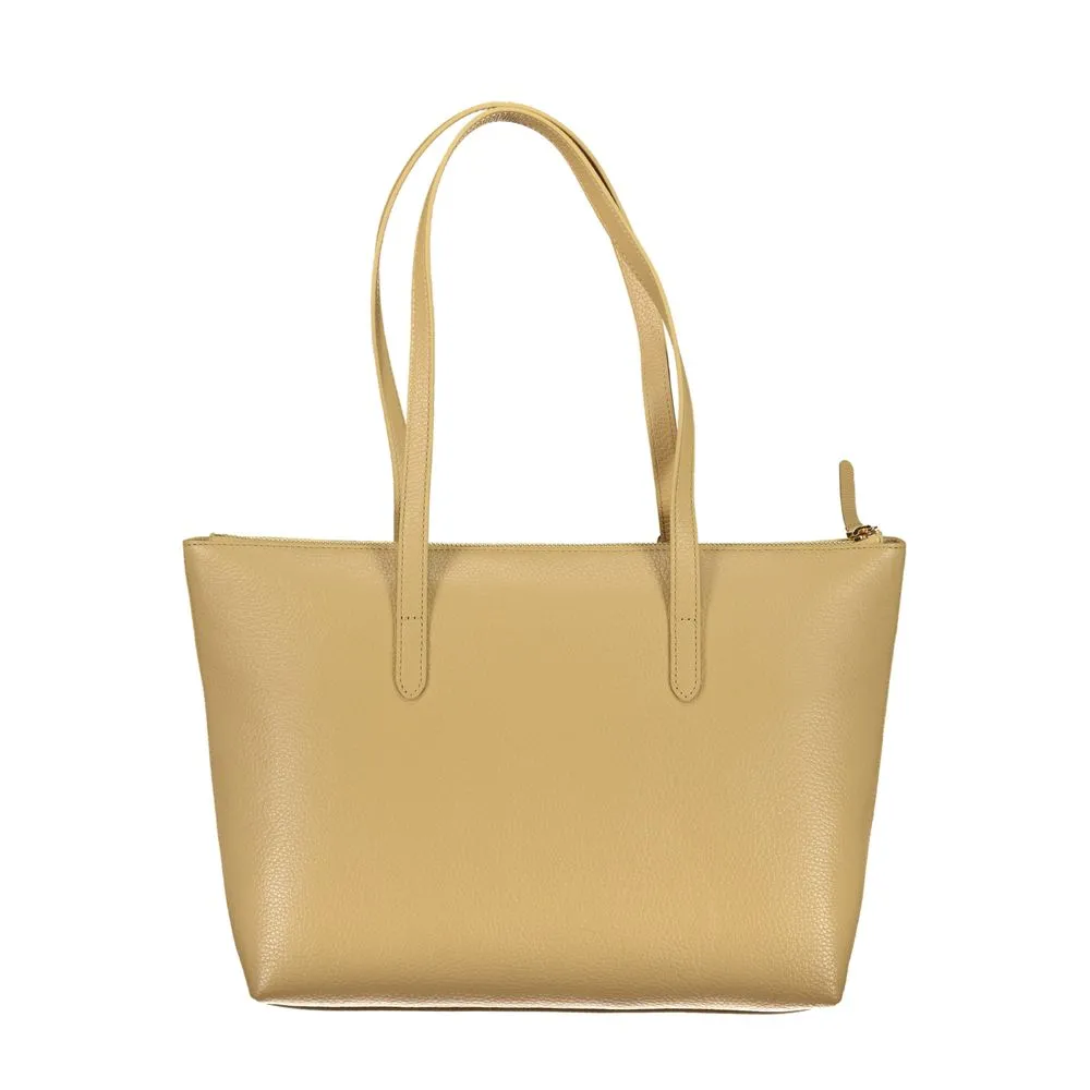 Beige Leather Handbag sold by Louxly product image thumbnail 2