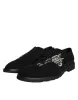 Black Suede Sicilia Lace Up Formal Shoes sold by Louxly