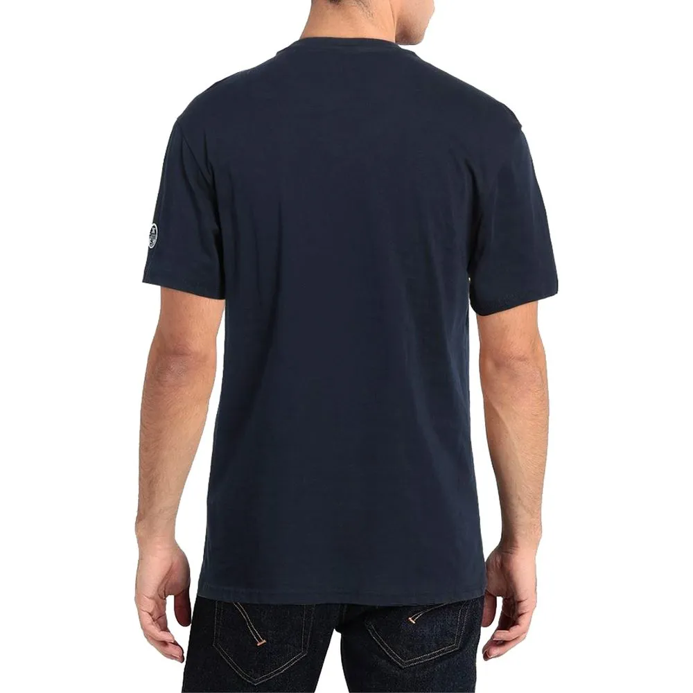 Nautical Nostalgia Navy Cotton Tee sold by Louxly product image thumbnail 2