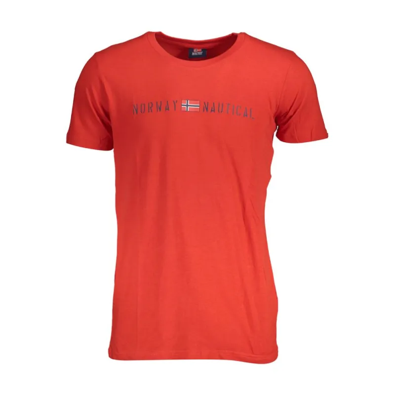 Red Cotton T-Shirt sold by Louxly