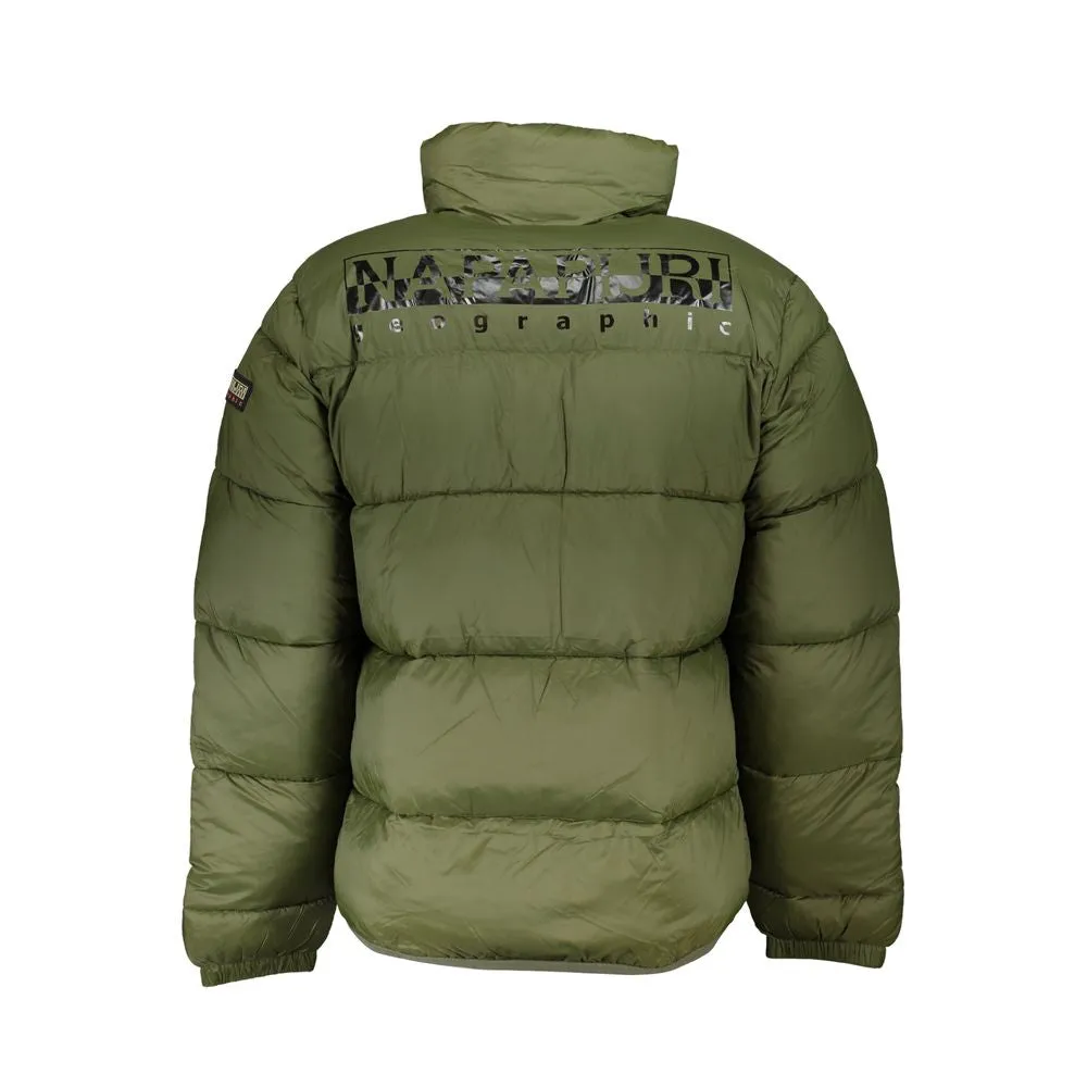 Green Polyamide Men Jacket sold by Louxly product image thumbnail 2