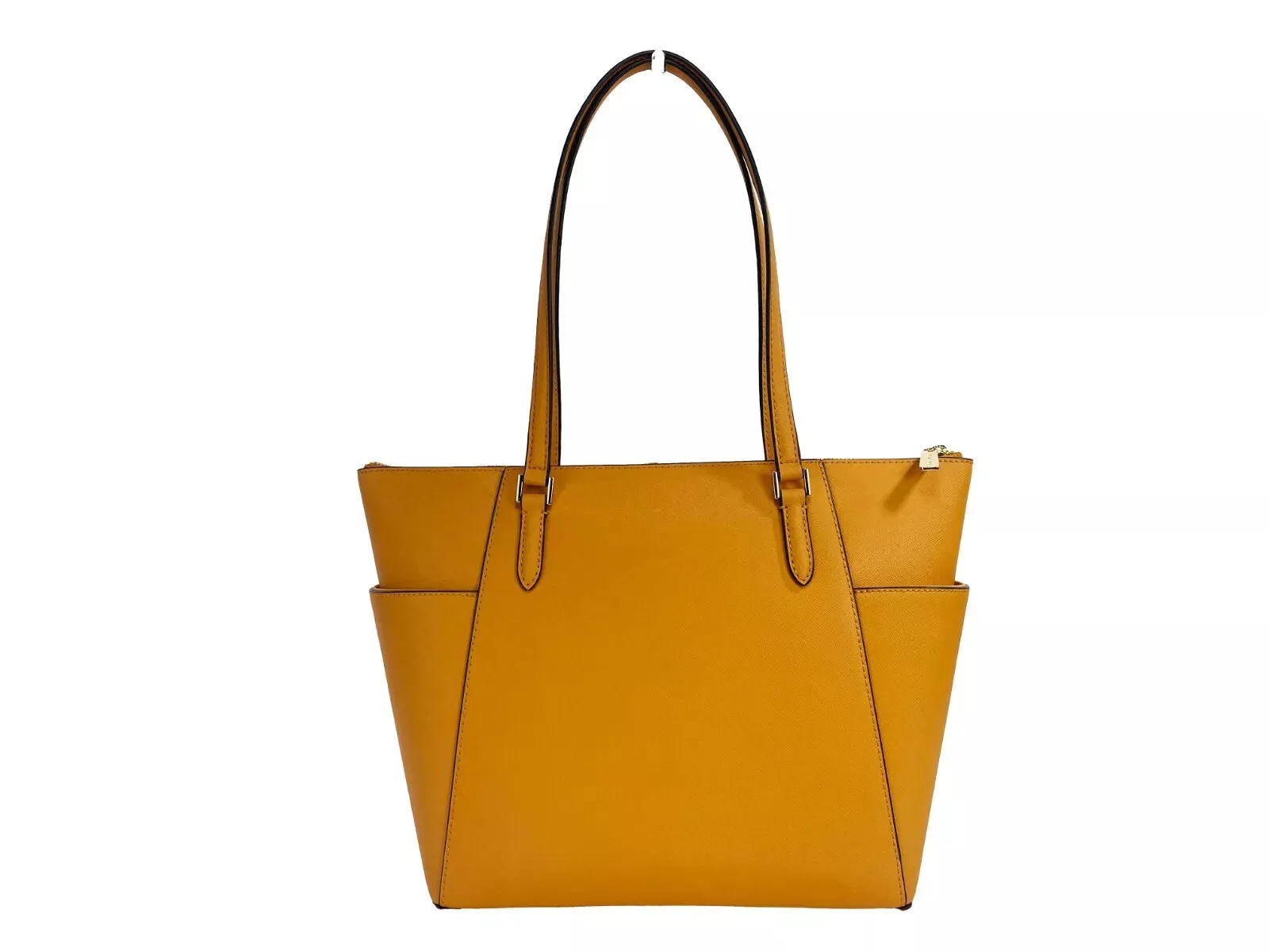 Charlotte Cider Large Leather Top Zip Tote Bag Purse sold by Louxly product image thumbnail 2
