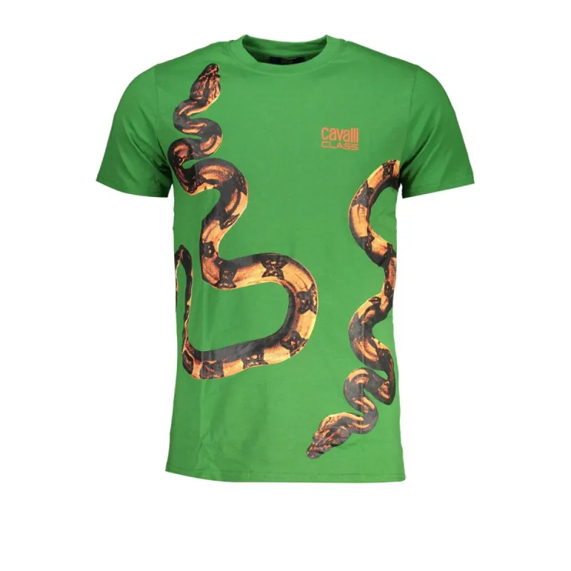 Green Cotton T-Shirt sold by Louxly