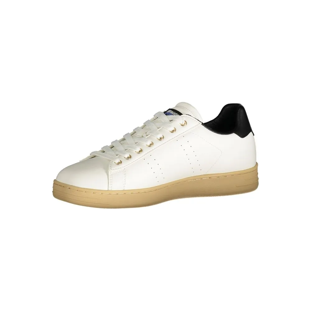 White Polyester Sneaker sold by Louxly product image thumbnail 3