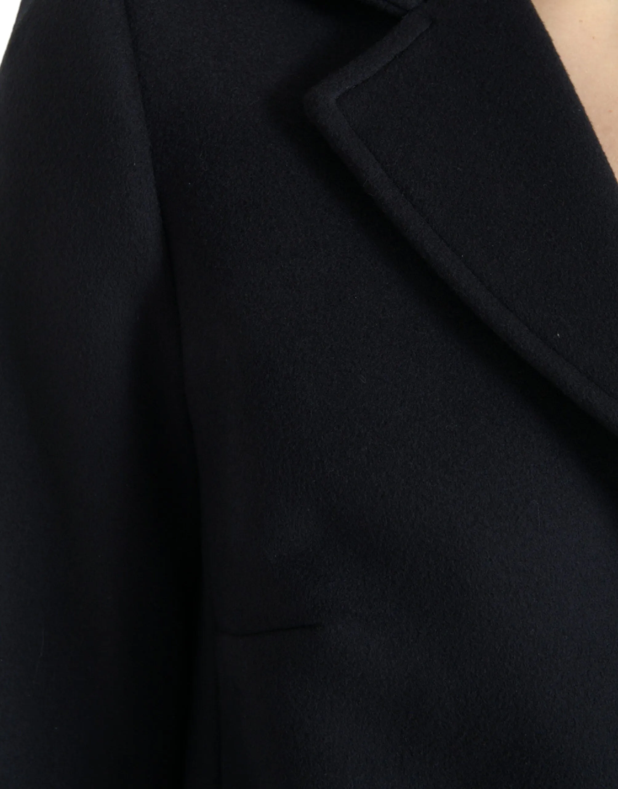 Elegant Virgin Wool Blend Black Blazer sold by Louxly product image thumbnail 5