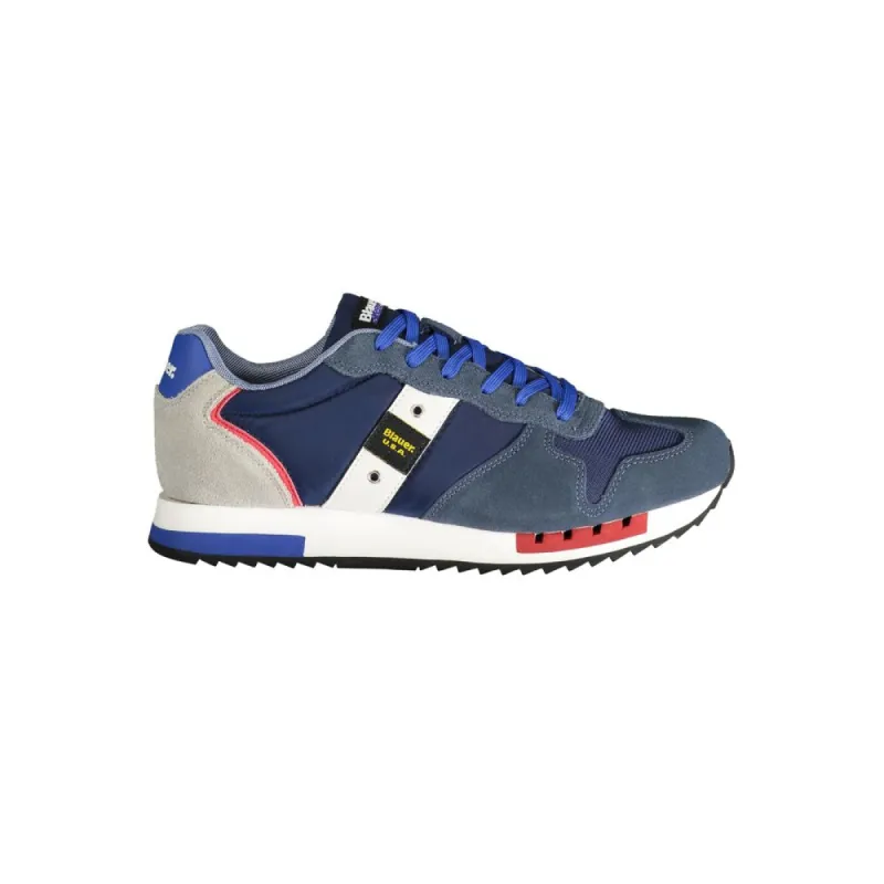 Blue Polyester Sneaker sold by Louxly