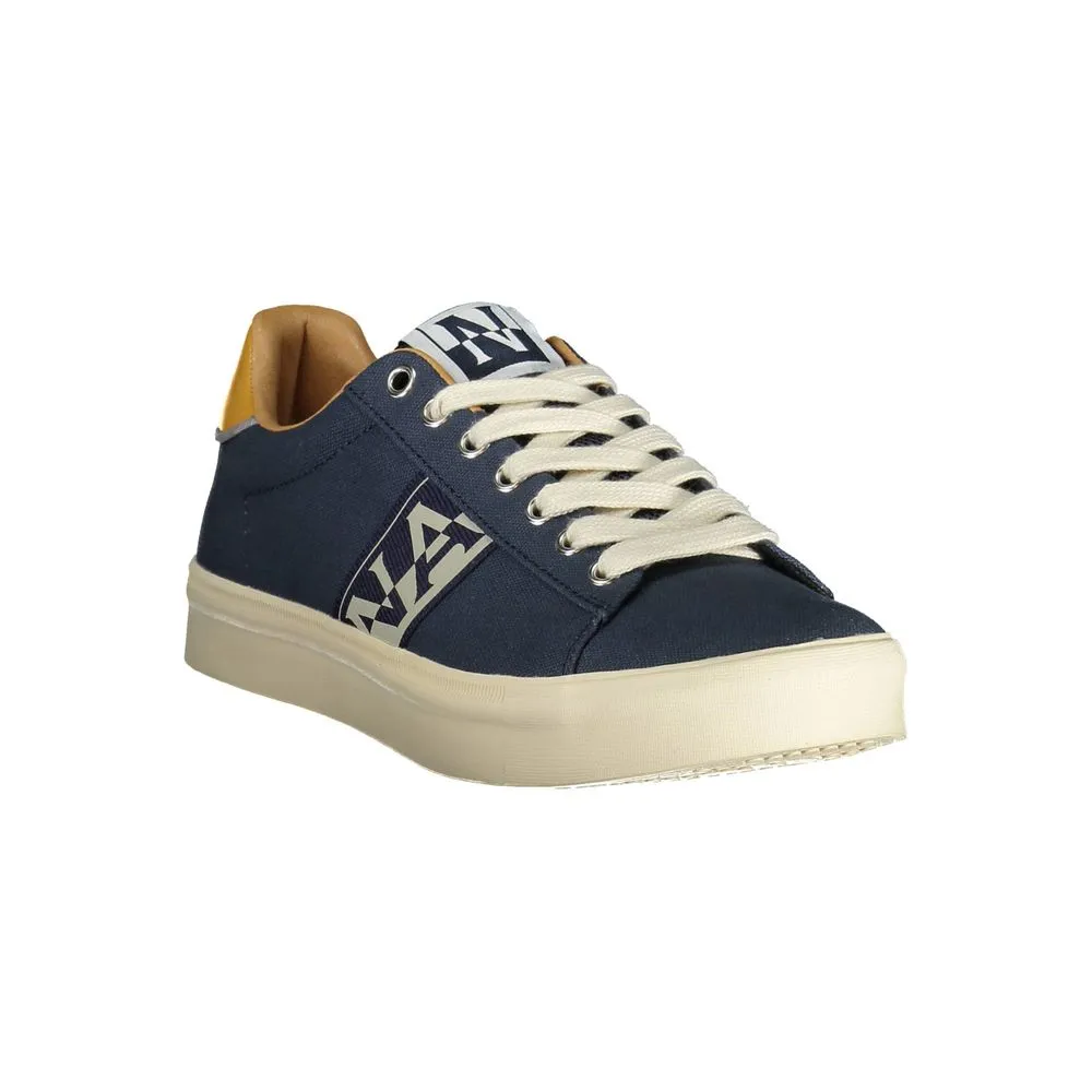 Blue Polyester Men Sneaker sold by Louxly product image thumbnail 2