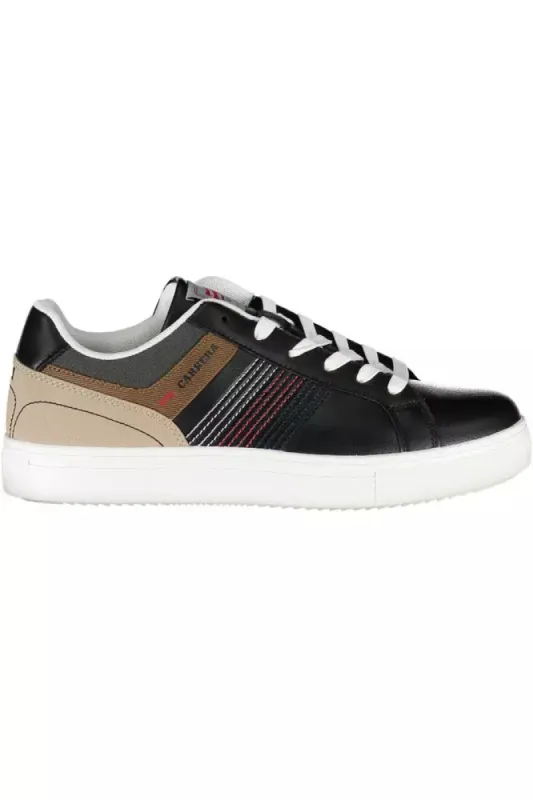 Black ECO Leather Men Sneaker sold by Louxly