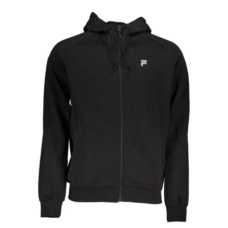 Sleek Hooded Zip-Up Sweatshirt sold by Louxly