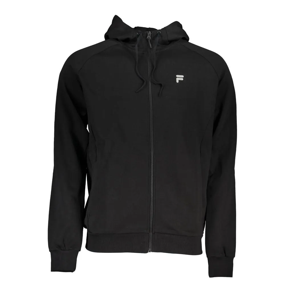 Sleek Hooded Zip-Up Sweatshirt sold by Louxly