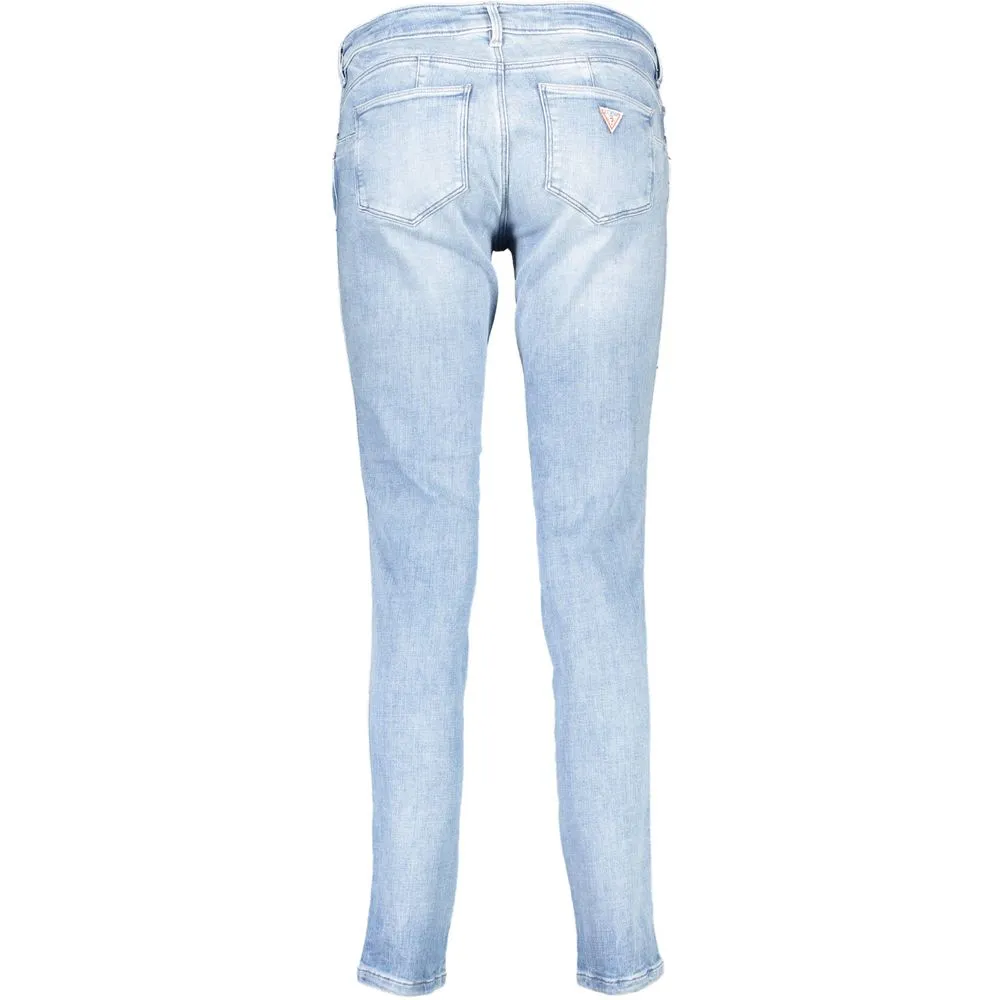 Light Blue Cotton Women Jeans sold by Louxly product image thumbnail 2