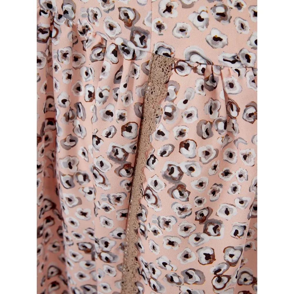 Elegant Pink Acetate Dress for Evening Elegance sold by Louxly product image thumbnail 3