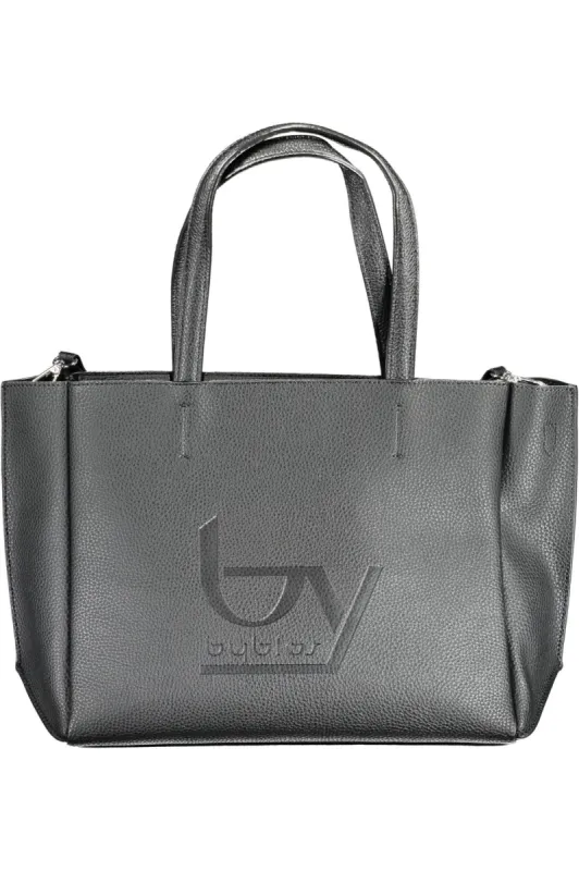 Black Polyethylene Women Handbag sold by Louxly