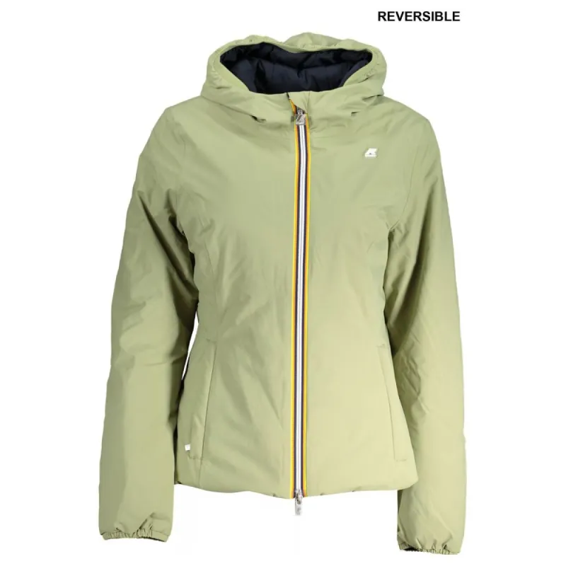 Green Nylon Jackets & Coat sold by Louxly