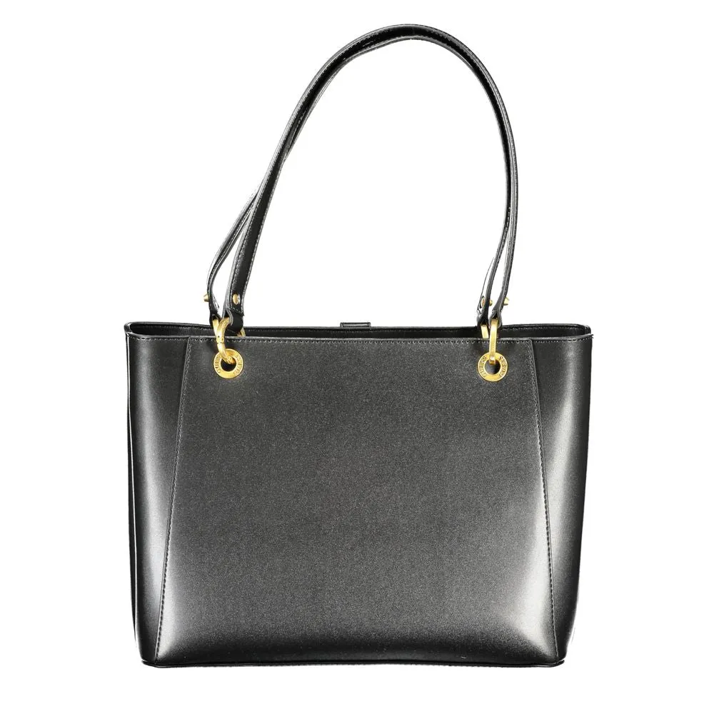 Black Polyethylene Handbag sold by Louxly product image thumbnail 2