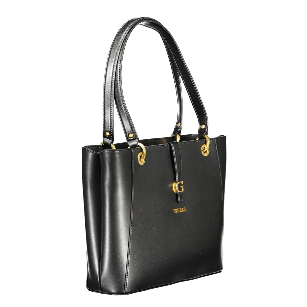 Black Polyethylene Handbag sold by Louxly product image thumbnail 3