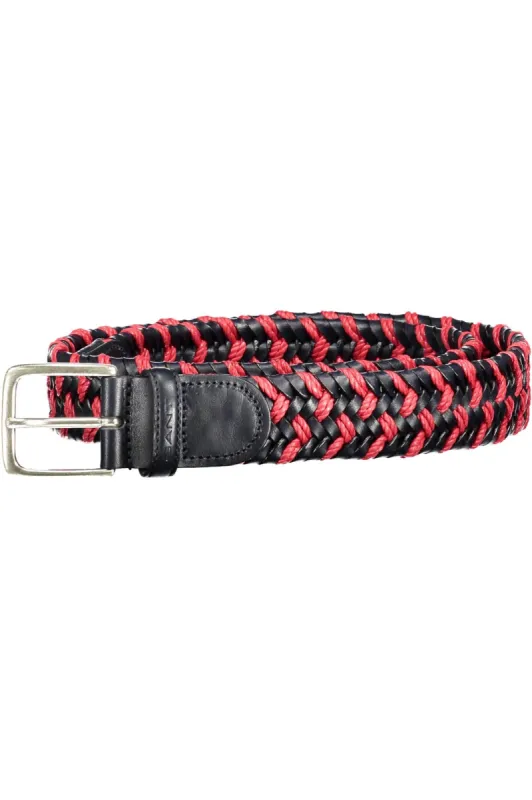 Red Leather Men Belt sold by Louxly