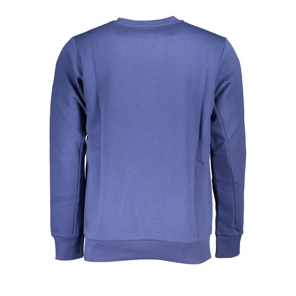 Chic Fleece Crew Neck Sweater in Blue sold by Louxly product image thumbnail 2