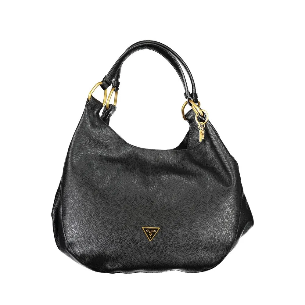 Black Polyethylene Handbag sold by Louxly