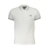 White Cotton Polo Shirt sold by Louxly