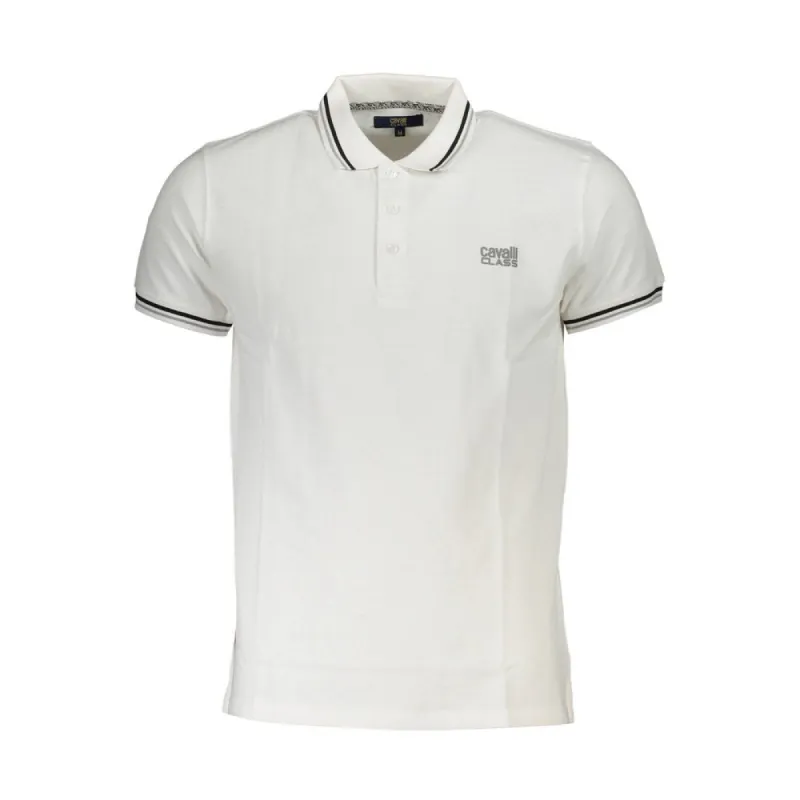 White Cotton Polo Shirt sold by Louxly