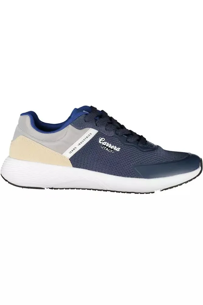 Blue ECO Leather Men Sneaker sold by Louxly