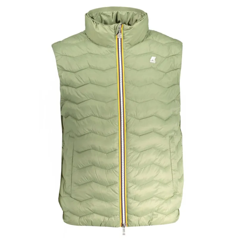 Green Polyamide Jacket sold by Louxly
