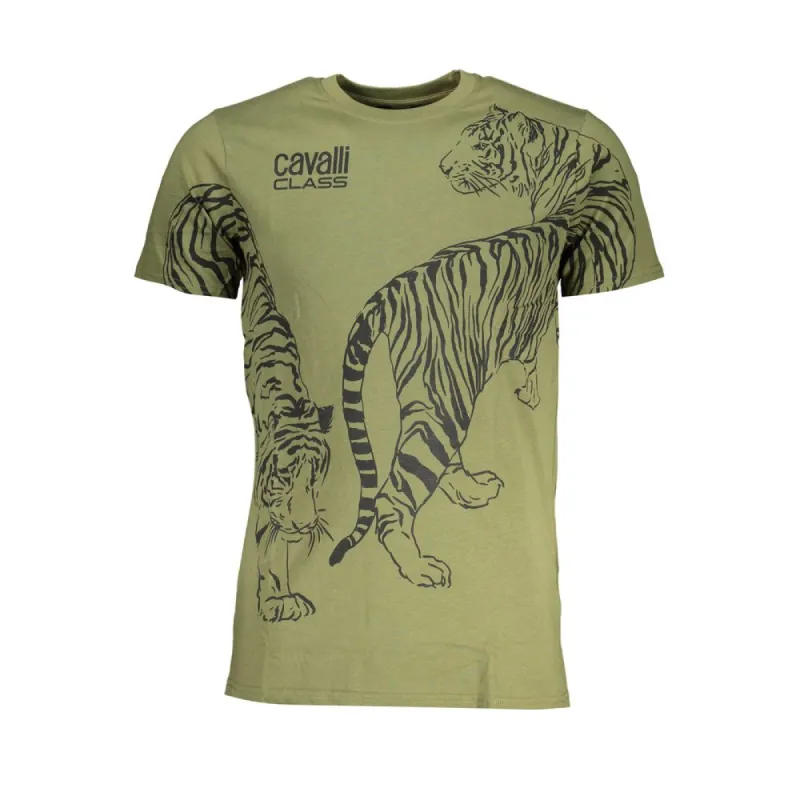 Green Cotton T-Shirt sold by Louxly