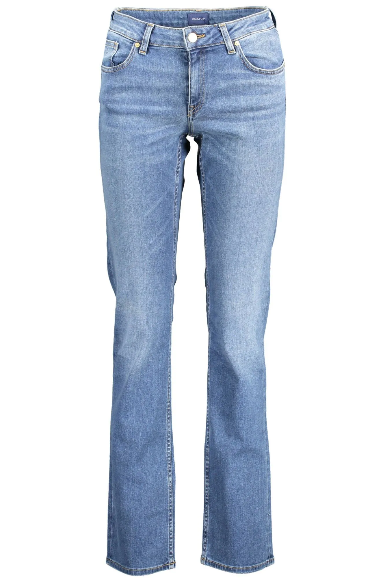 Blue Cotton Women Jeans sold by Louxly