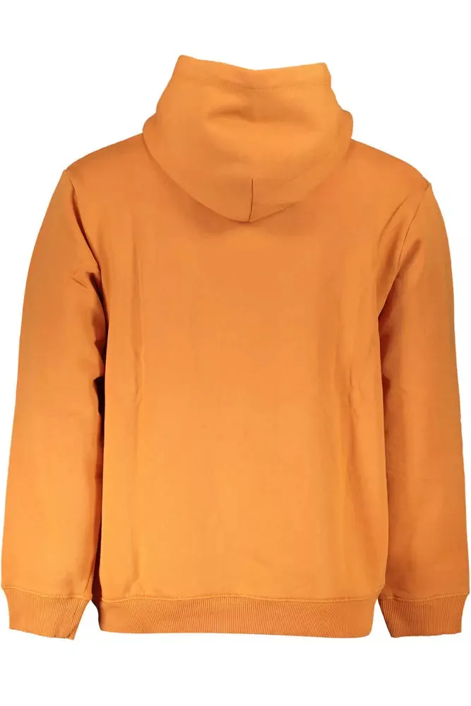 Vibrant Orange Hooded Sweatshirt sold by Louxly product image thumbnail 2