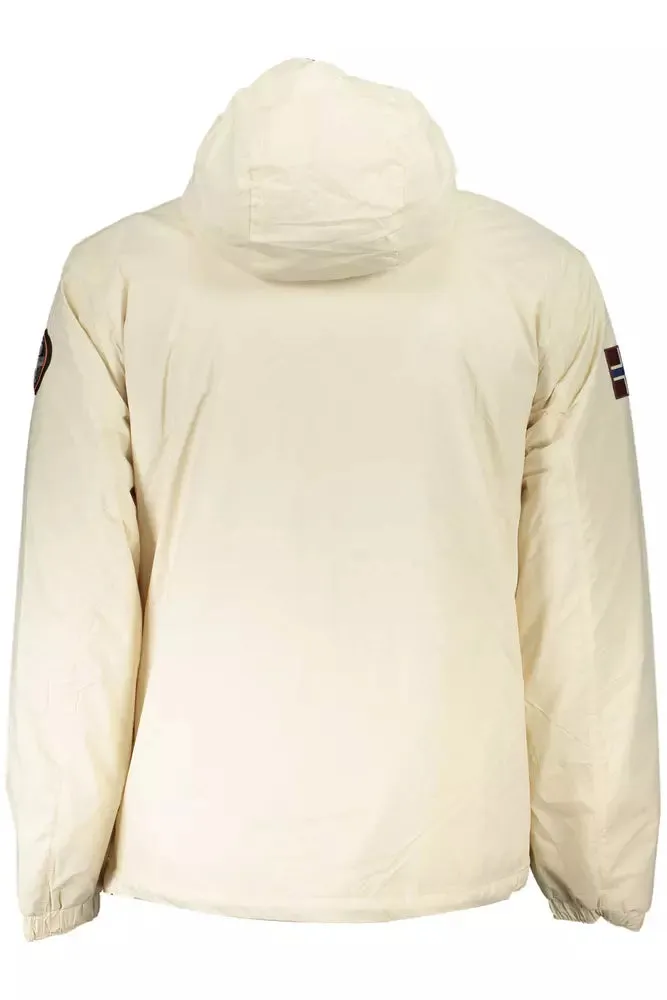 White Polyamide Men Jacket sold by Louxly product image thumbnail 2
